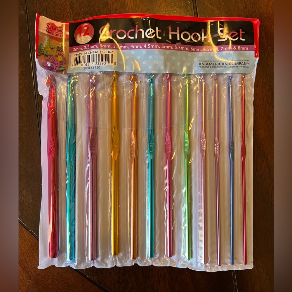 Aluminum Crochet Hook Set - Picture 2 of 2